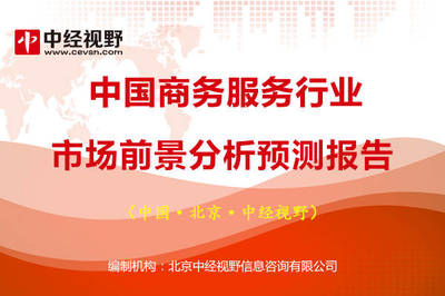 中国商务服务行业市场前景分析预测报告
